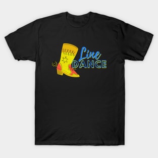 Line Dance Boots T-Shirt